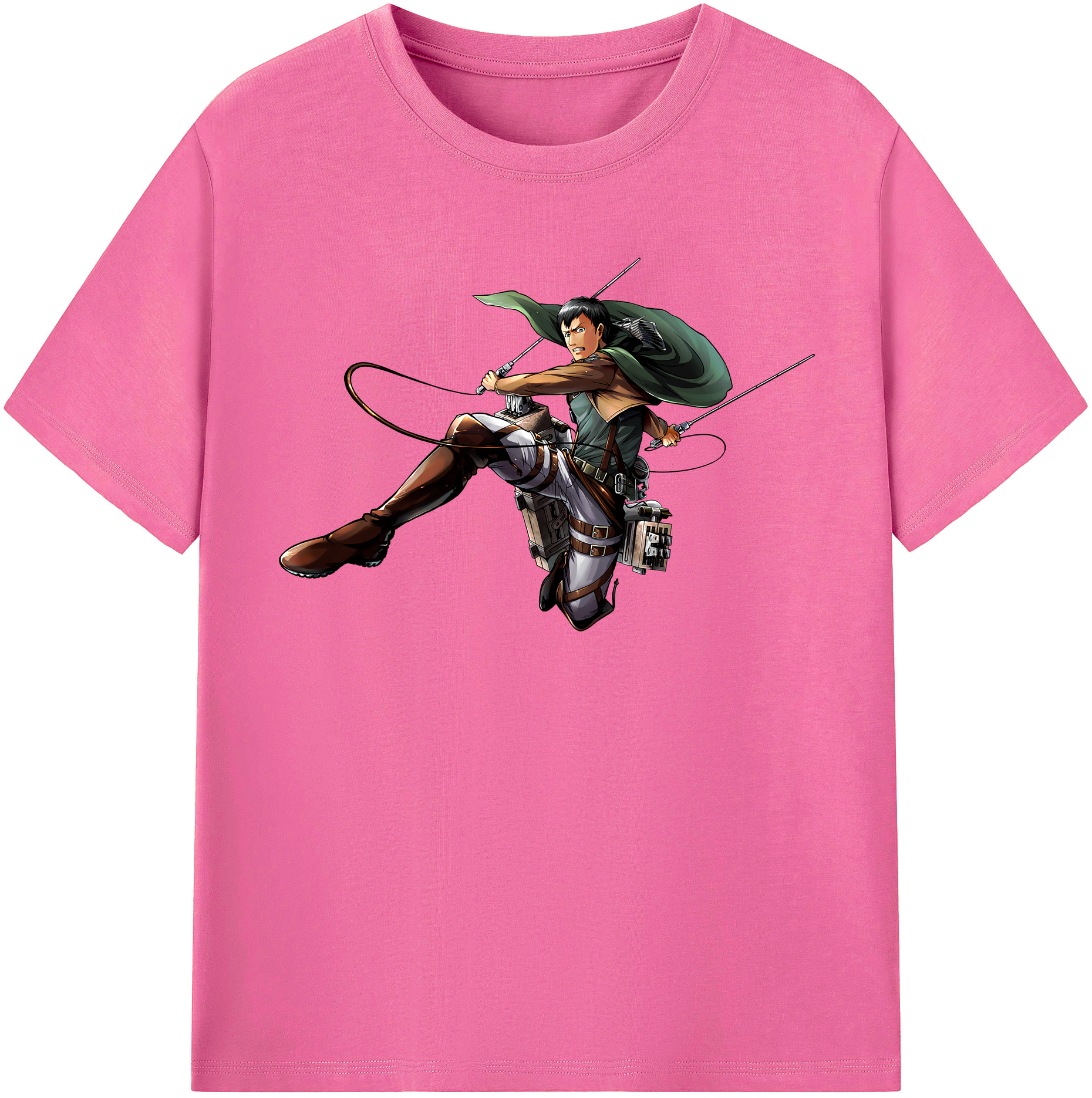 （画像用） 進撃の巨人 ベルトルト・フーバー Attack on Titan Bertholdt Hoover レディースカジュアルプリントTシャツ（綿100％）